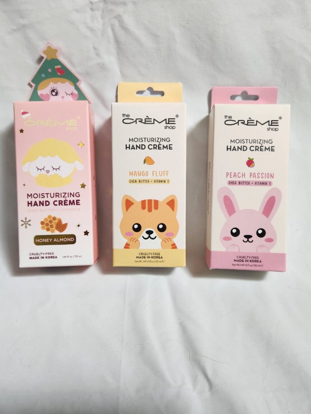 THE CREME SHOP Moisturizing Hand Cream - 3 Tubes